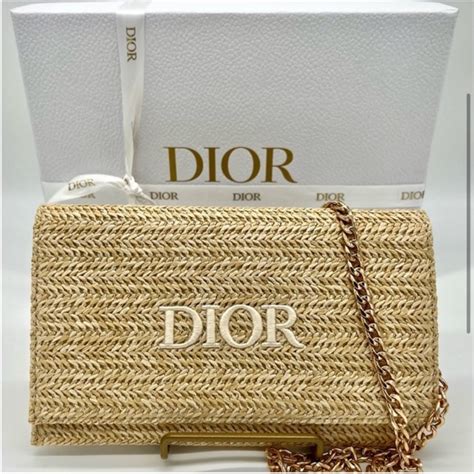 pochette dior rafia douglas